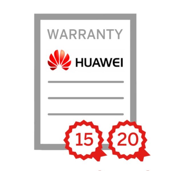 Huawei Warranty Extension for SUN2000 3KTL 1phase Inverter  - 15/20 Yrs